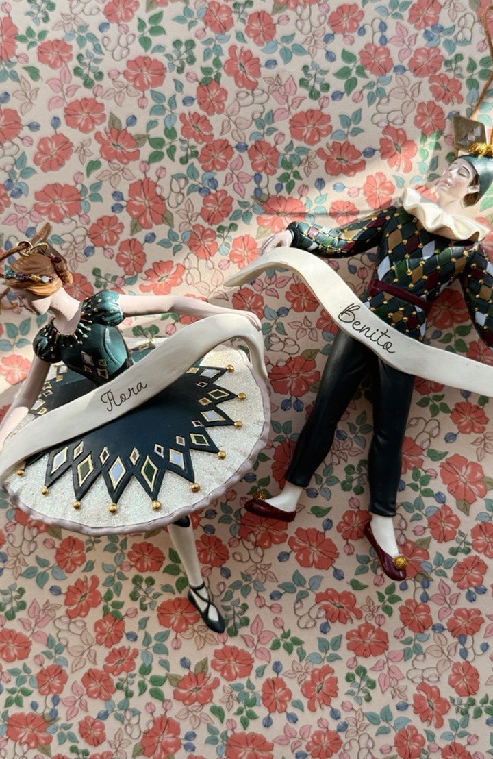Christmas Ornament - Harlekin Ballerina