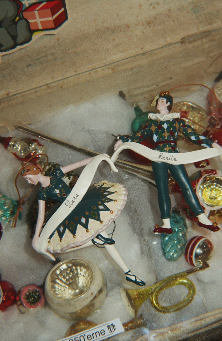 Christmas Ornament - Harlekin Ballerina