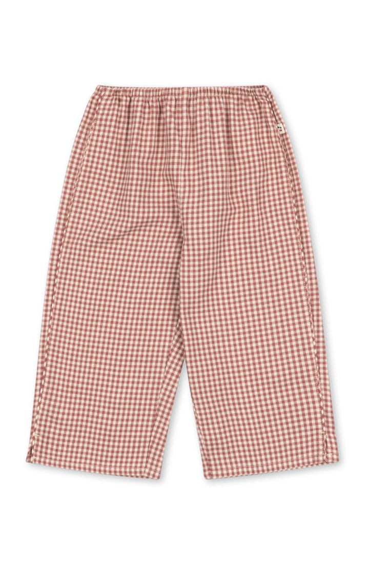 Foret Slit Pants i rutigt Canyon Check, framsida
