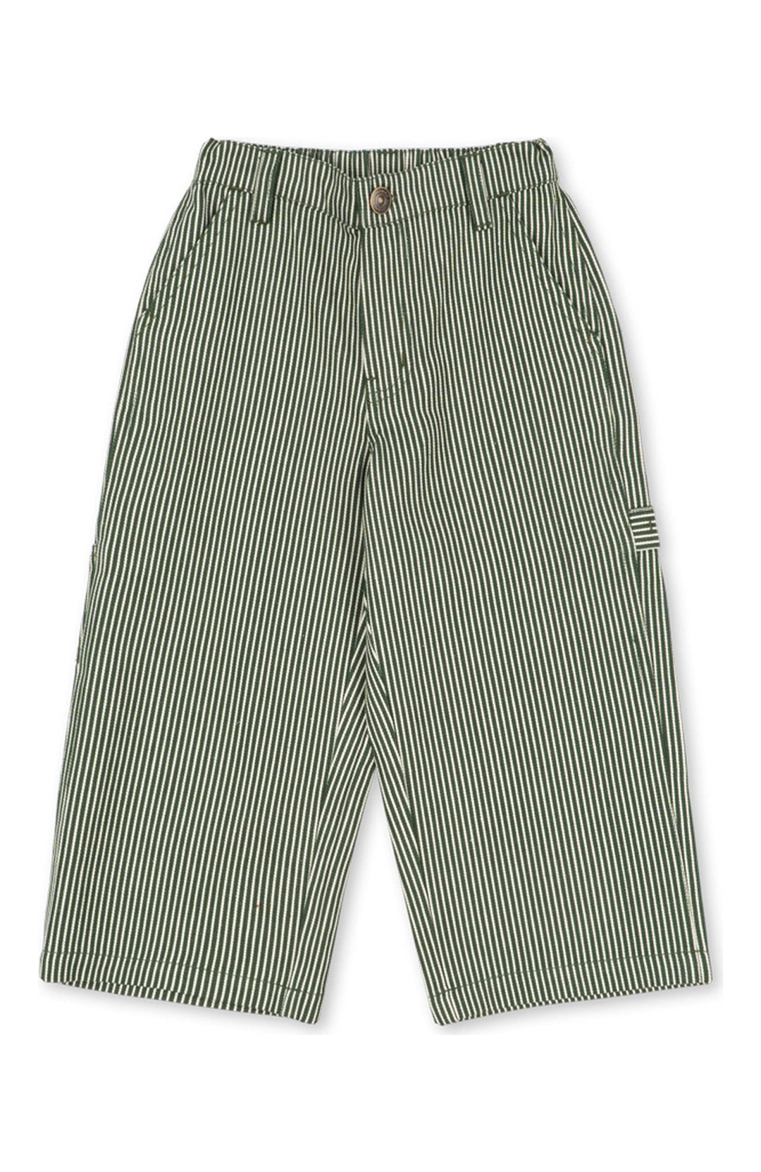 Luc Pants - Milk Verte Stripe