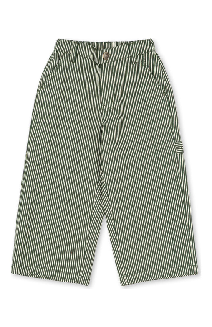 Luc Pants - Milk Verte Stripe