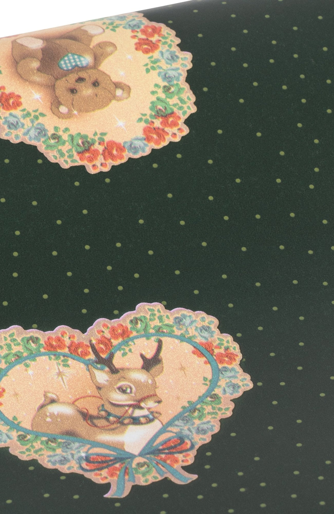 Wrapping Paper - Deer Diary Green