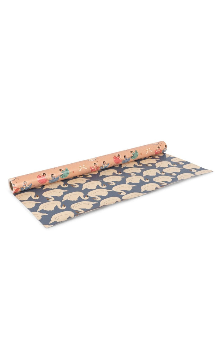 Wrapping Paper - Bow Ballerina Blush