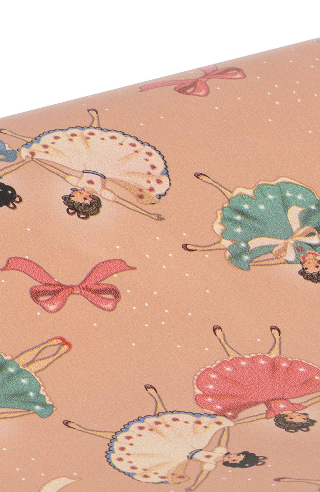 Wrapping Paper - Bow Ballerina Blush