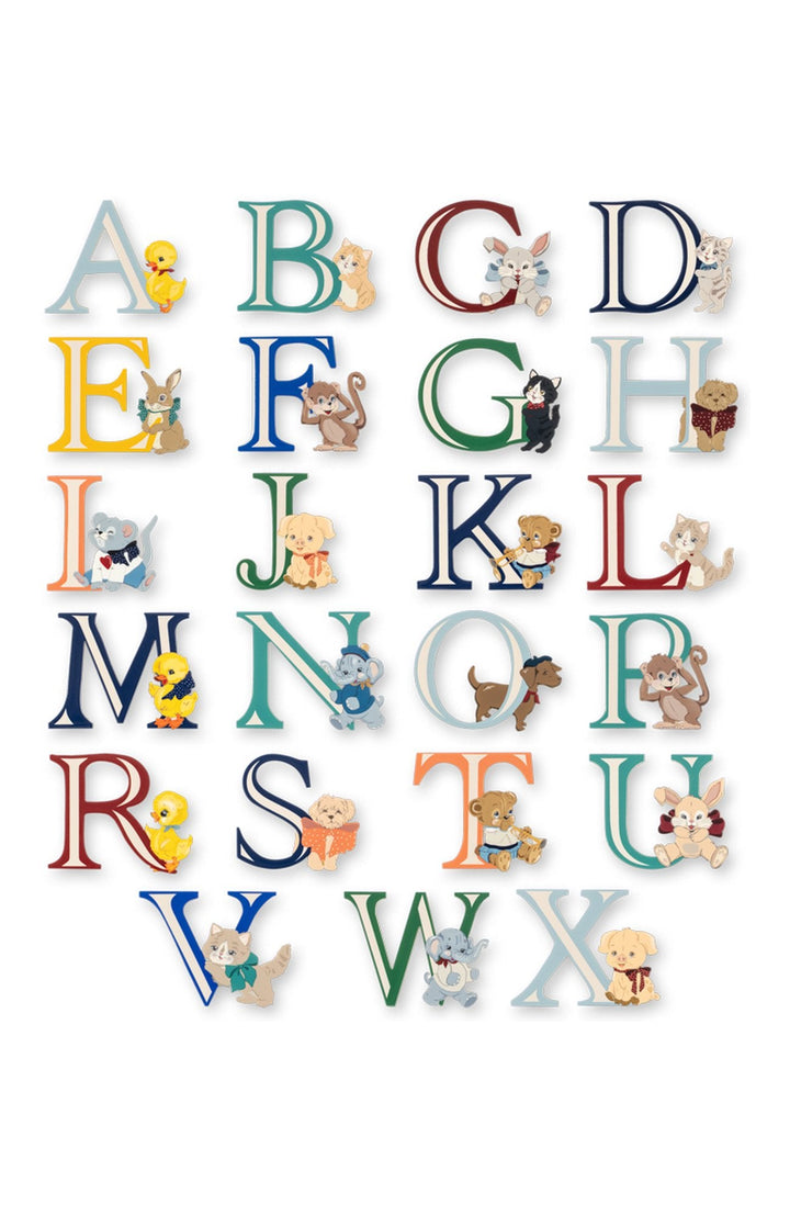 ABC Dörrbokstäver - multi