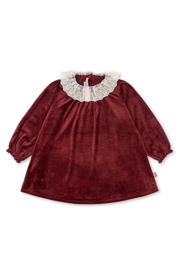 Venola Dress - Red Dahlia