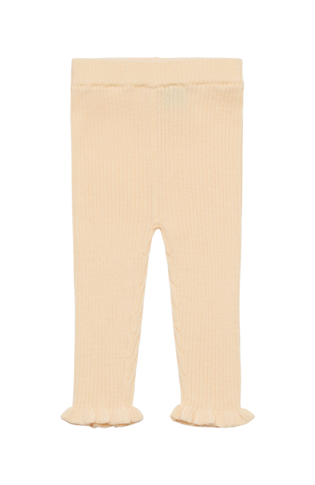 Baby Ruffle Leggings - Creme