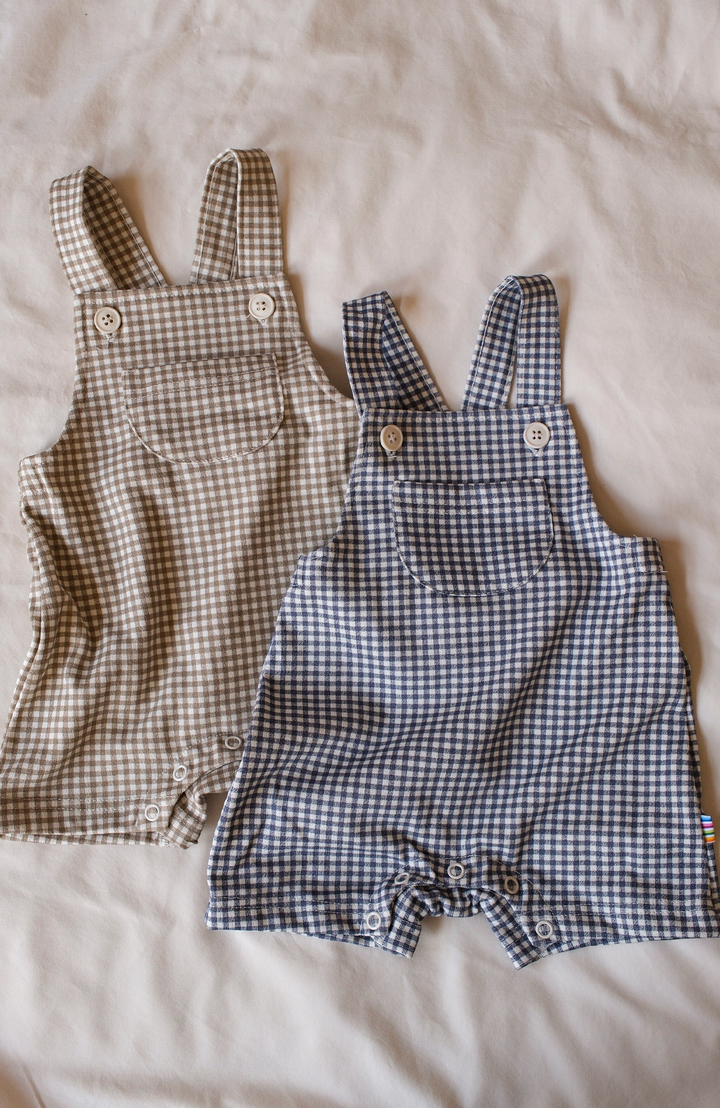 Summer Overall - Light Brown Joha hängselbyxor