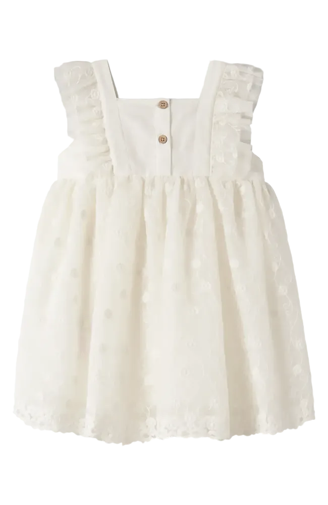 Feya Tulle Dress - Coconut Milk