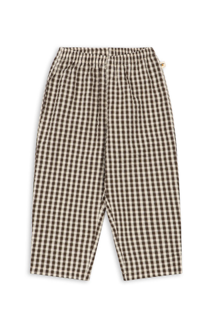 Kim Pants - Choco Check Konges Slöjd Byxor