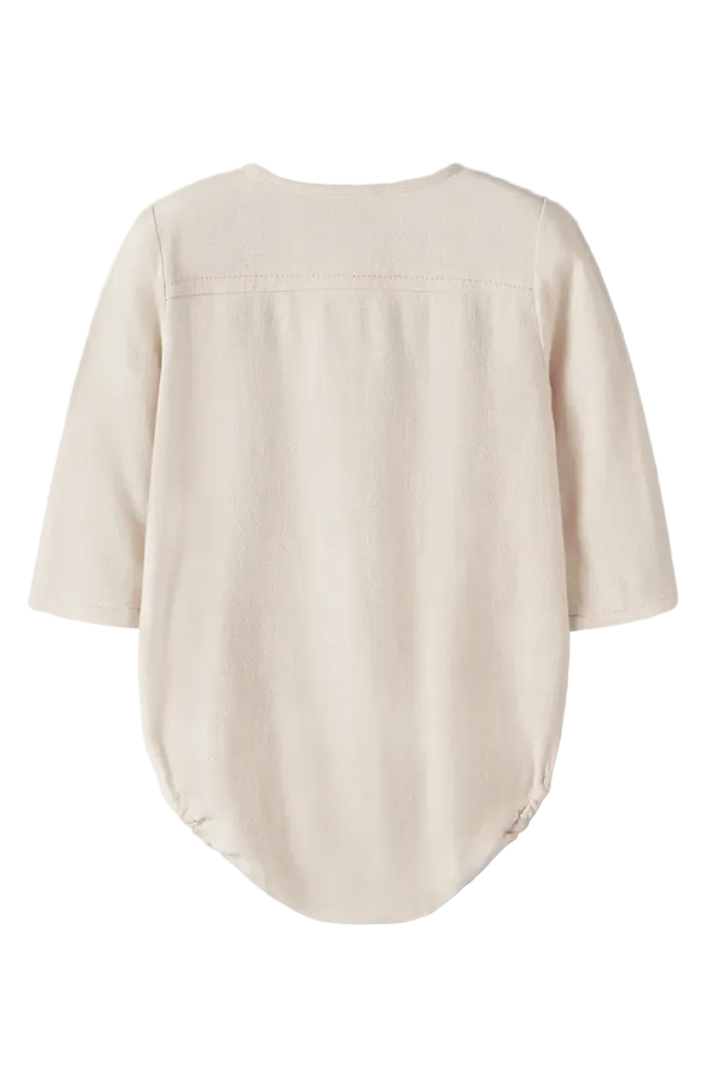 Freddie Loose Body Shirt - Coconut Milk