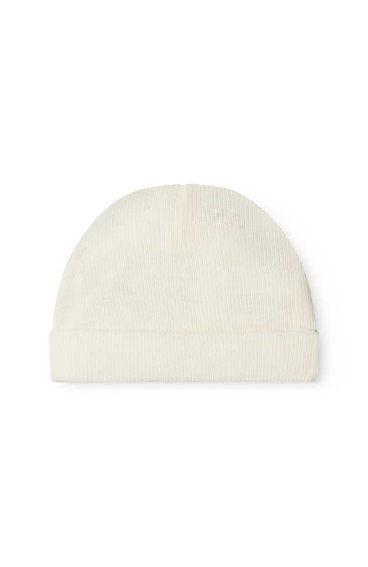 Aiko Wool Rib Hat - Natural