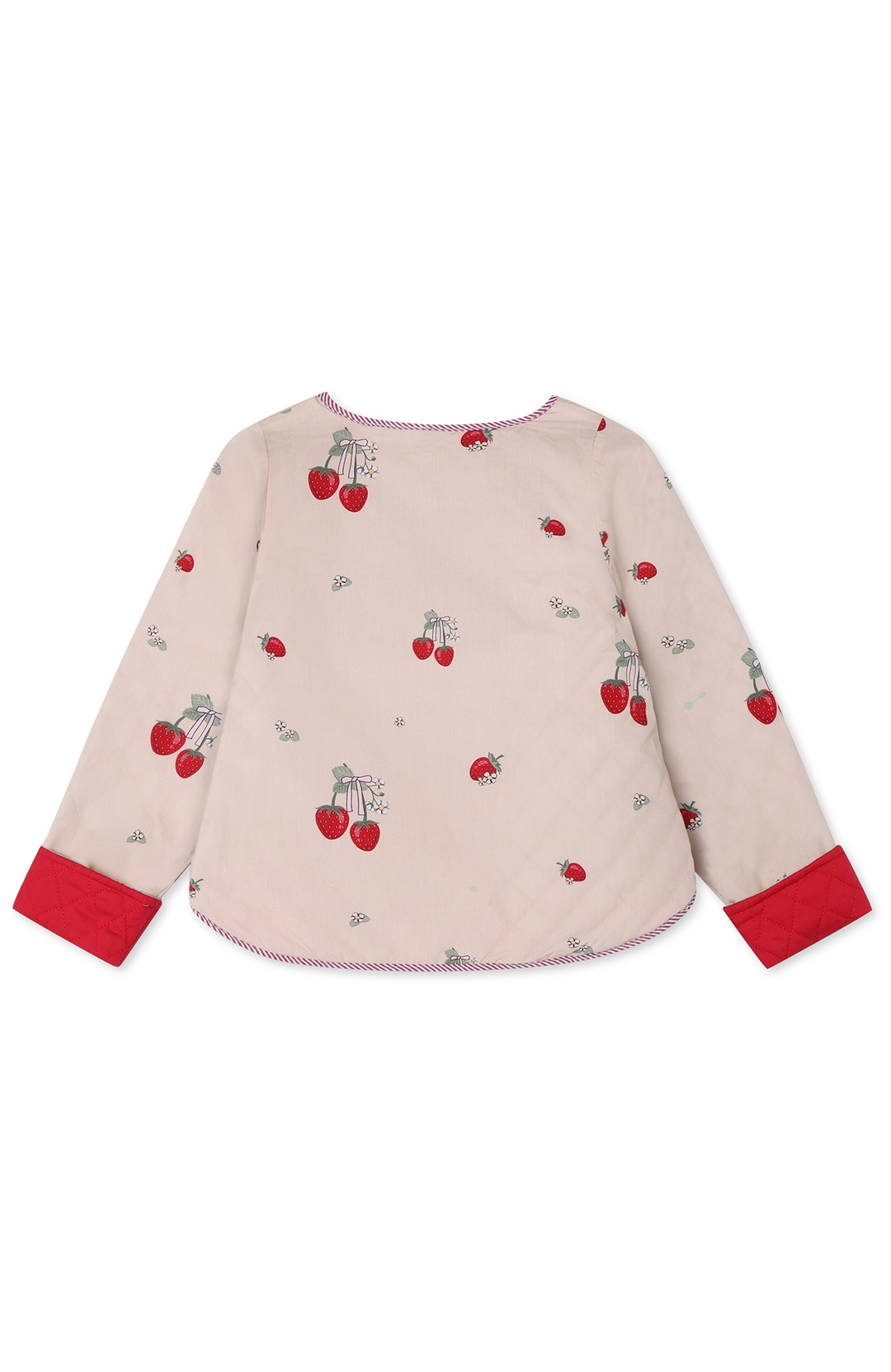 Kota Reversible Strawberry Jacket - Sandshell