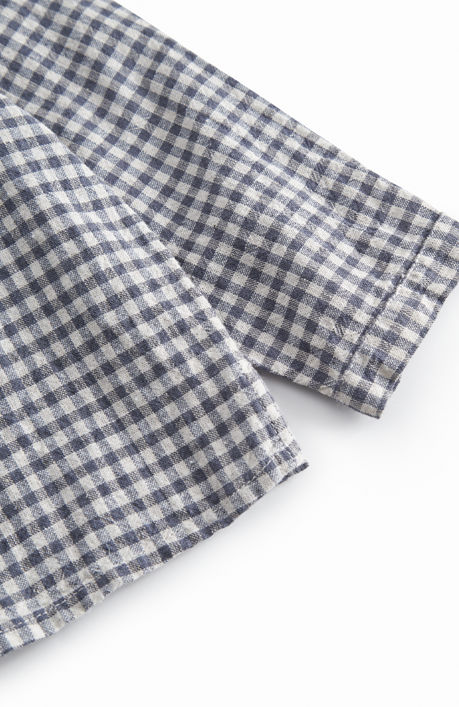 Totoro Shirt - Navy Check