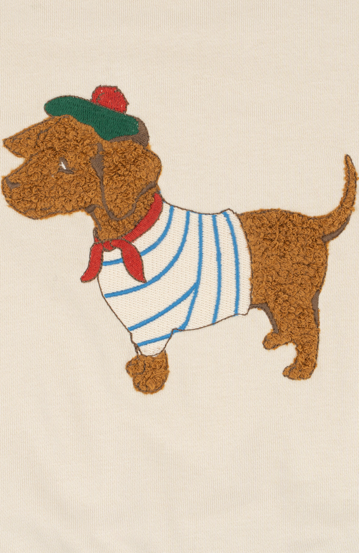 Spotty Sweat Shirt - Brown Rice