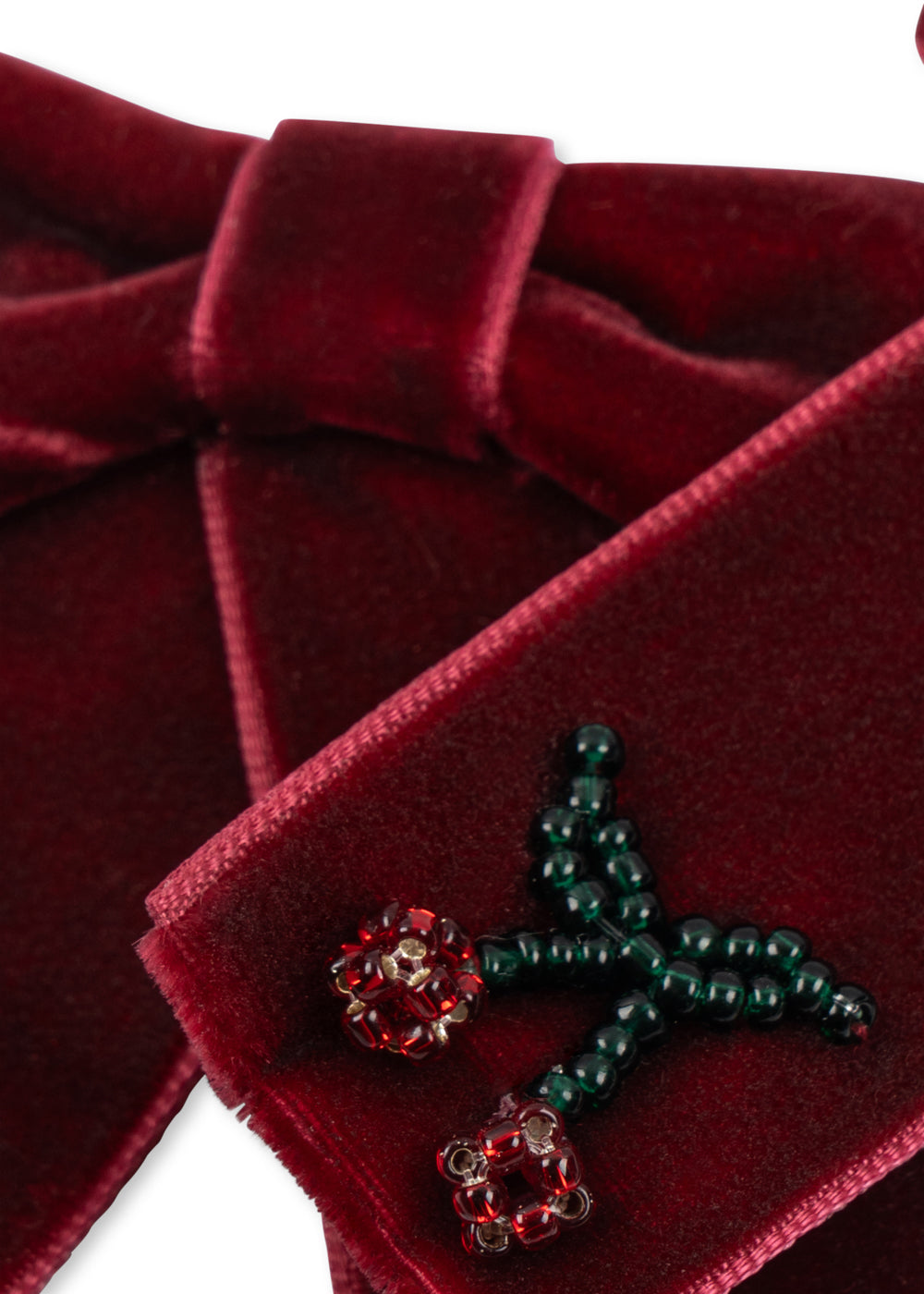 Juliette Bow Hair Clip 2-Pack - Rio Red