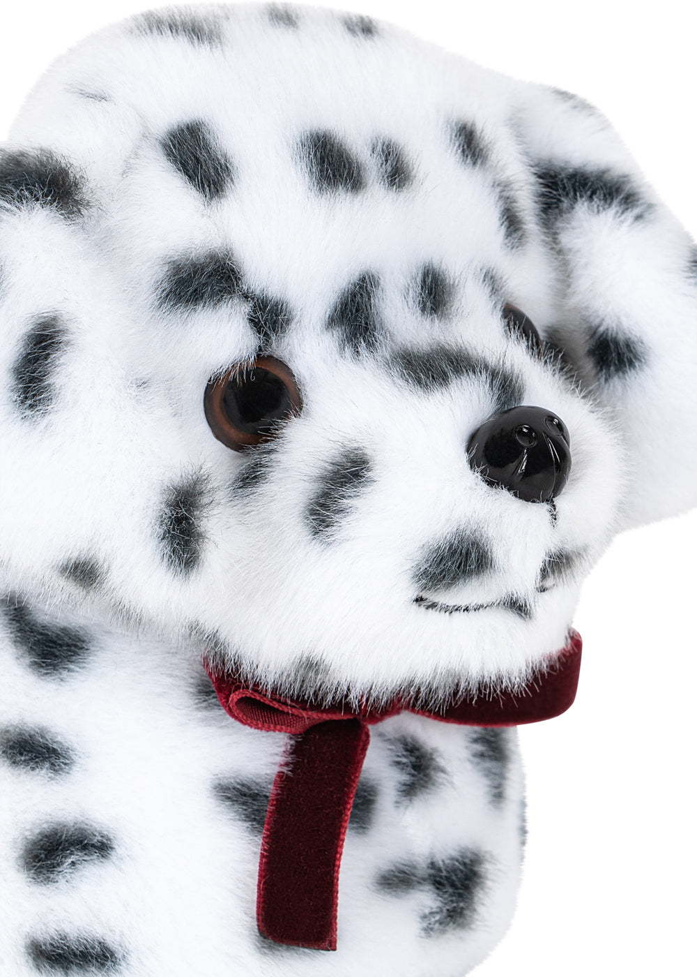 Dalmatian Footies - Beige/Black