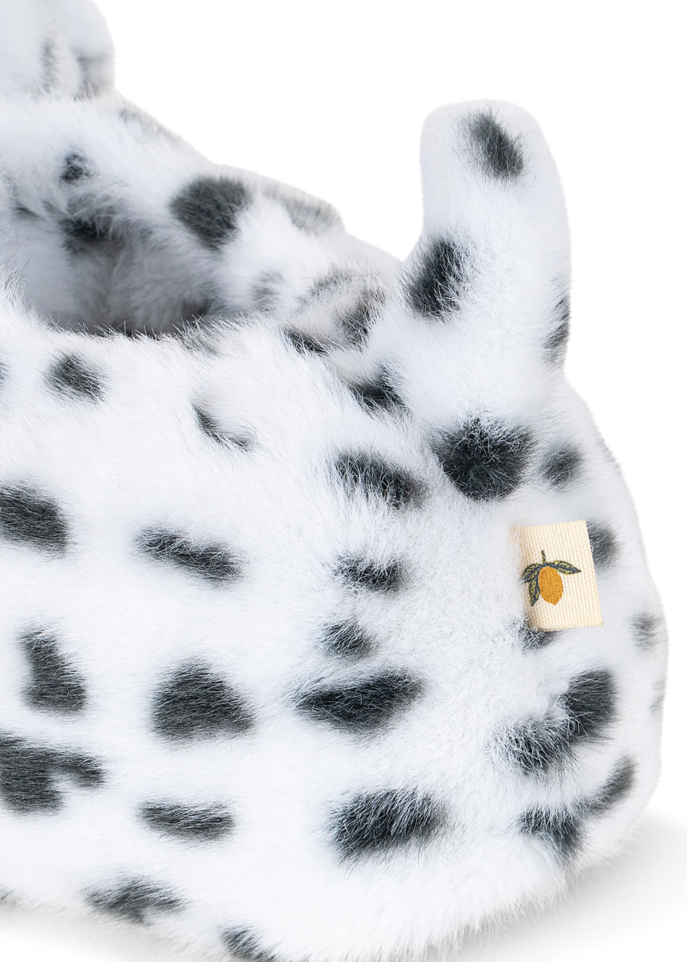 Dalmatian Footies - Beige/Black