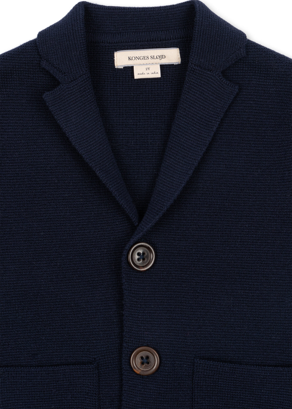 Gabriel Knitted Blazer - Dark Navy