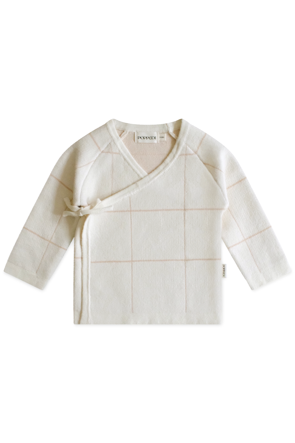 Wrap Cardigan - Beige/Cream Poppedi Cardigan