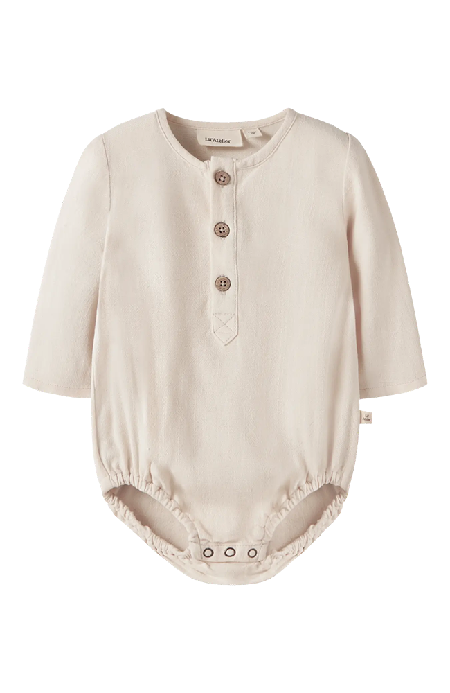 Freddie Loose Body Shirt - Coconut Milk
