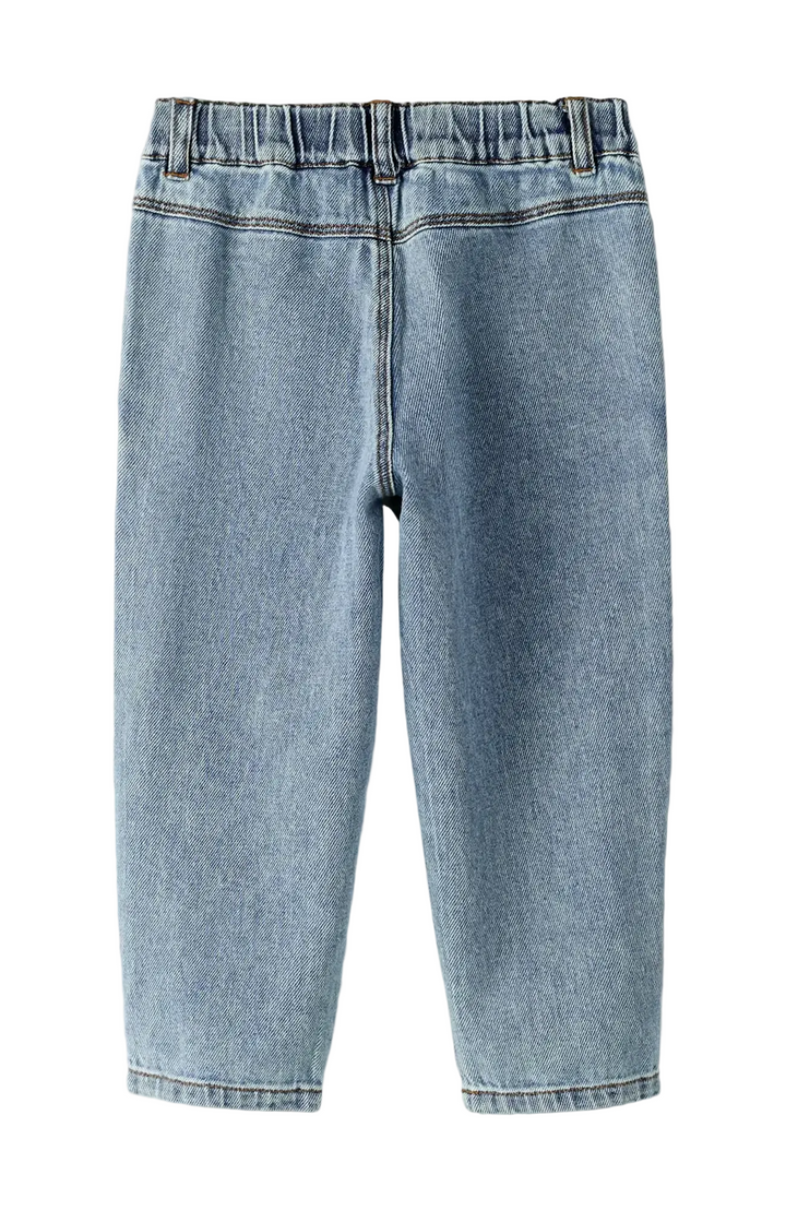Lulia Baggy Jeans - Medium Blue Denim