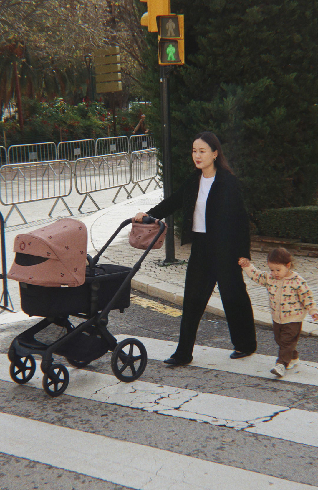 Bugaboo x Konges Sløjd Fox/Kangaroo Sufflett - Dusty Pink