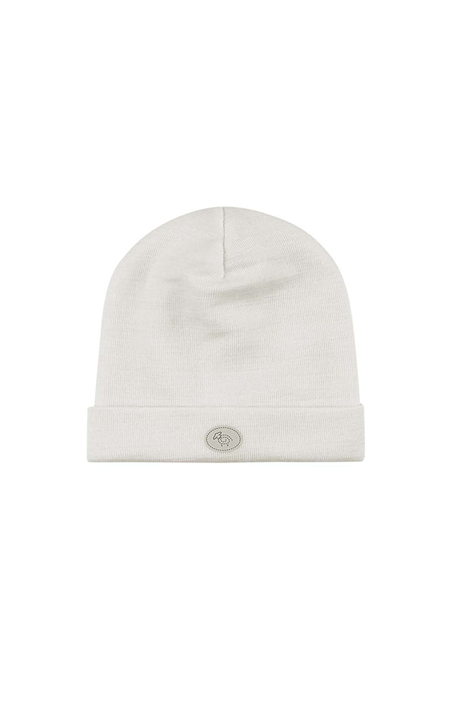 Merino Hat Premature - White Lillelam mössa