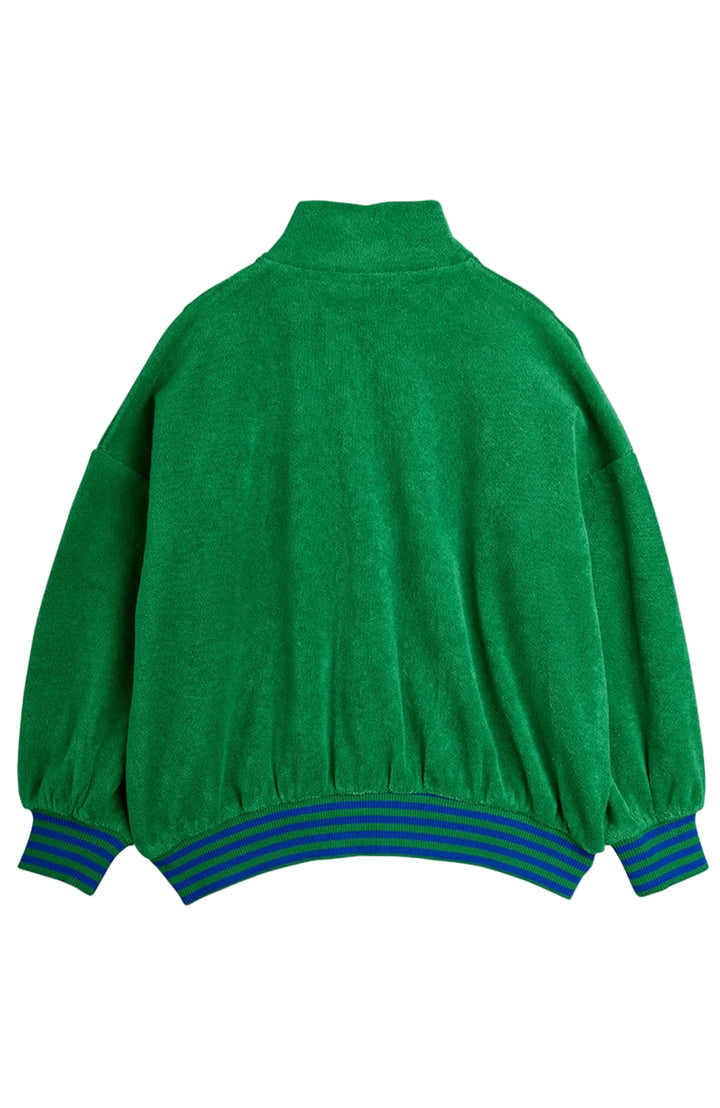 Bordtennis Patch Frotté Cardigan - Grön