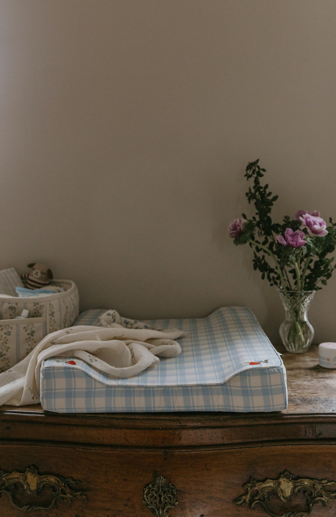 Skötbädd - Plaid Sky Blue