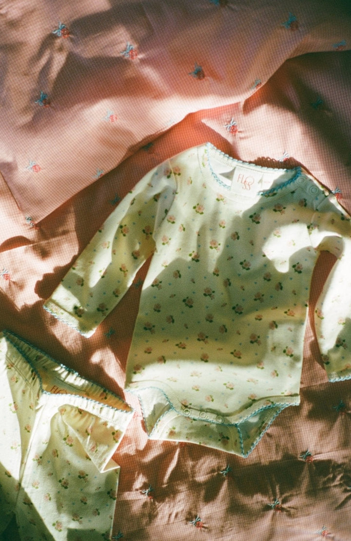 Fresa Leggings - Soft Pink Poppy Flöss Leggings