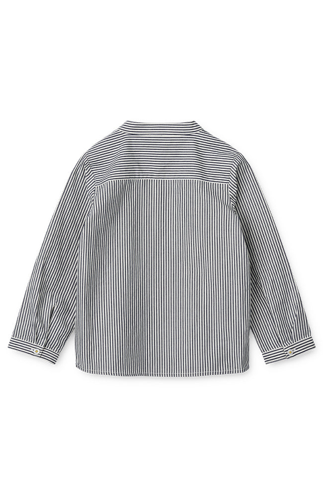 Austin Shirt - Stripe Classic navy / Creme de la creme Liewood Skjorta