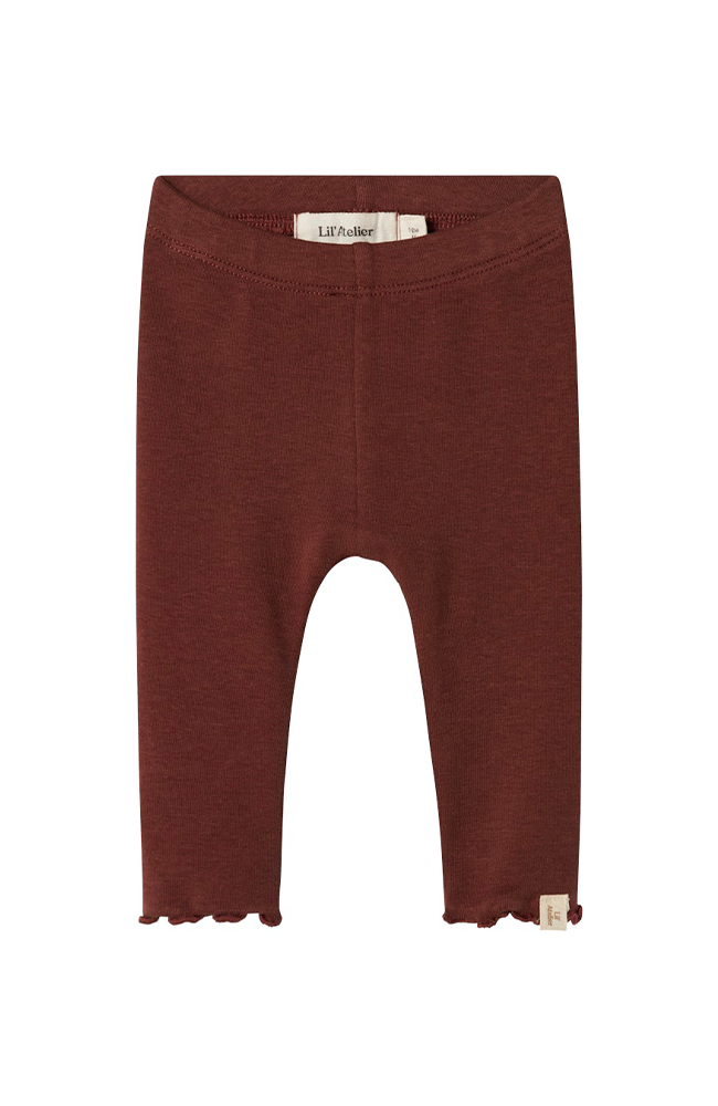 Gayo Slim Leggings Baby - Hot Chocolate Lil' Atelier Leggings