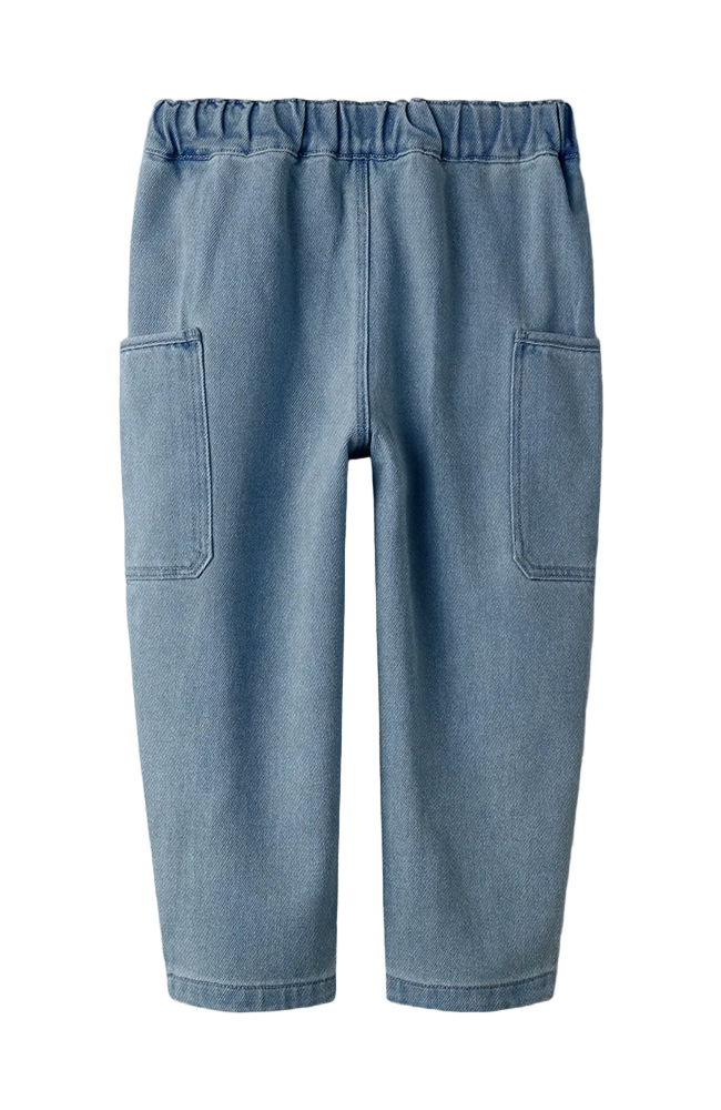 Lulia Baggy Jeans - Medium Blue Denim