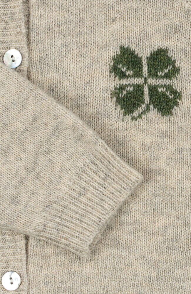 Billi Knit Cardigan - Off White Melange