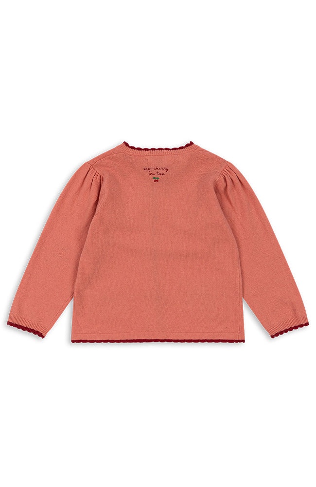 Alexia Knit Cardigan - Powder Pink