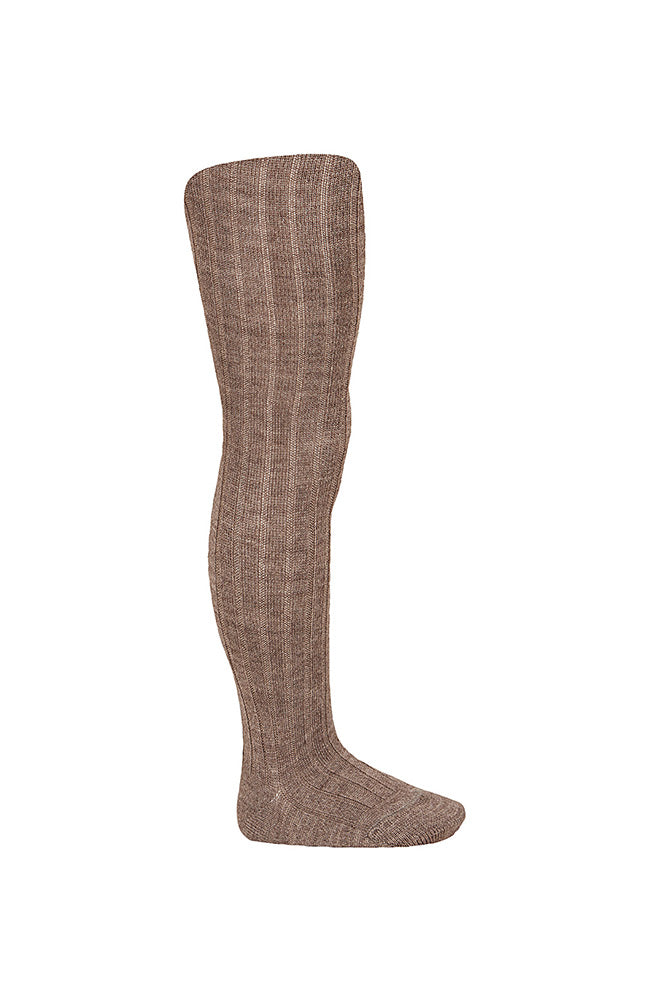 Merino Wool-blend Rib Tights - Tronco