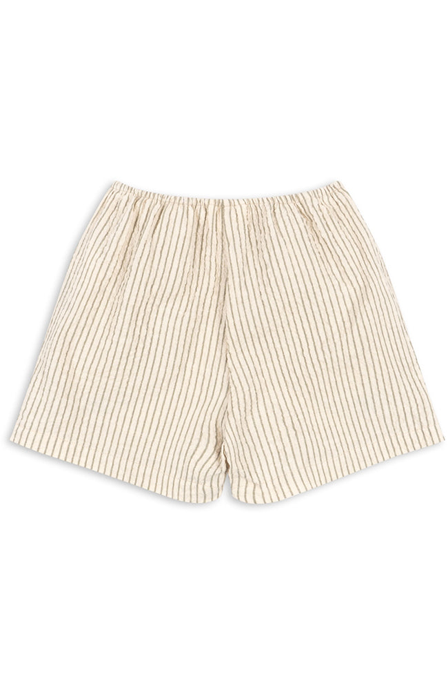 Ellie Frill Shorts - Tea Stripe