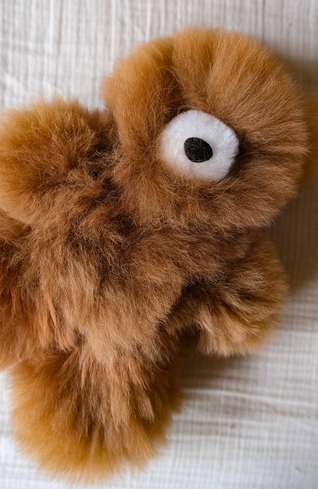 Alpaca Fur Bear - Camel