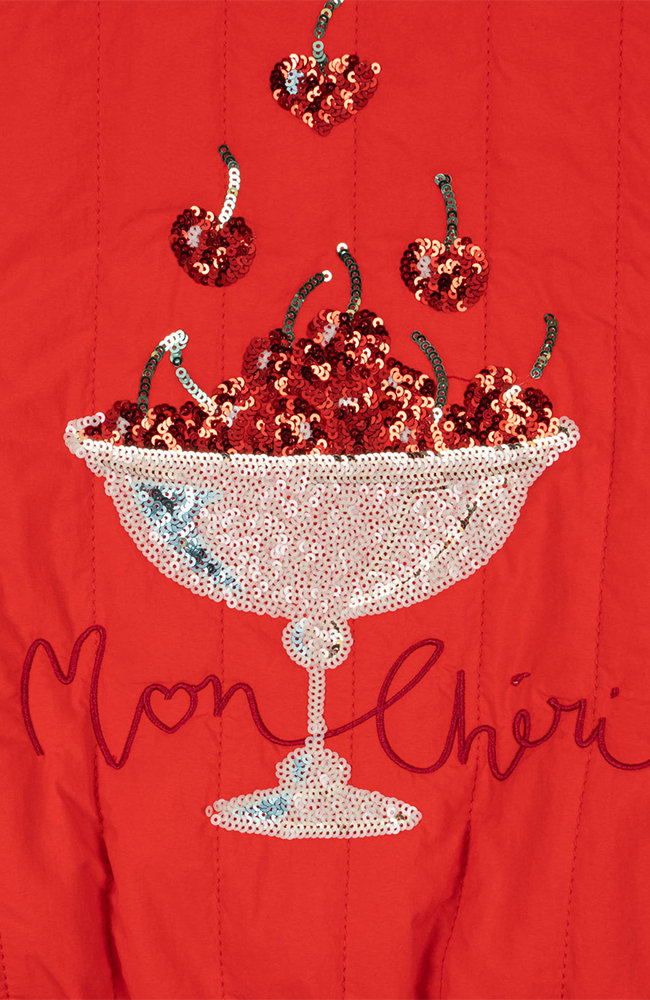 Jody Teddy Jacket - Dino Silhouette