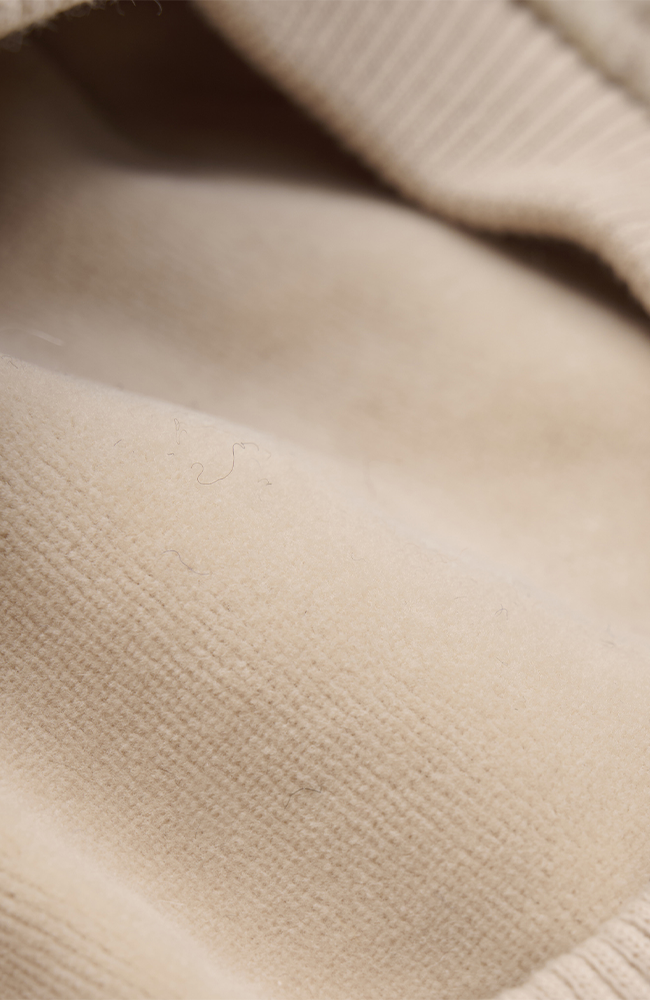 Balaclava Ears Wool - Sand Melange HUTTEliHUT ytterkläder