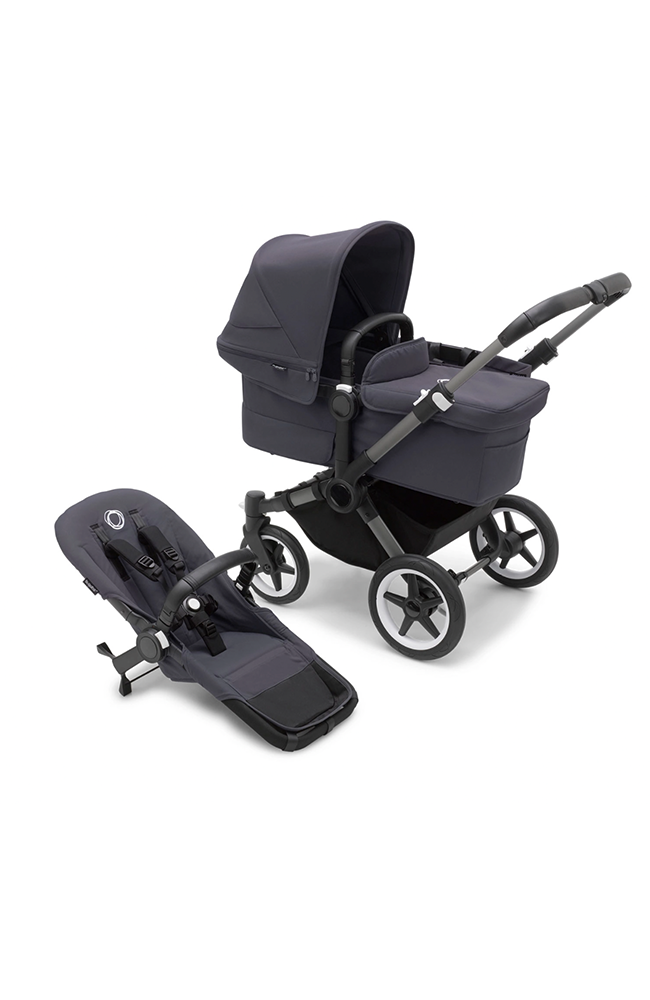 Donkey 5 Mono Complete - Graphite/Stormy Blue Bugaboo Donkey