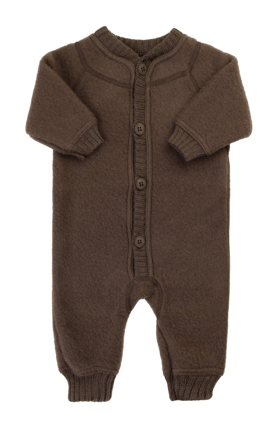 Wool Overall - Dark Brown