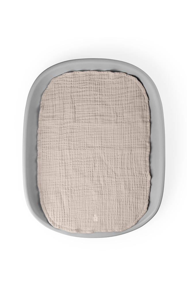 Nursing Towel 2-pack Muslin - Jetty Beige