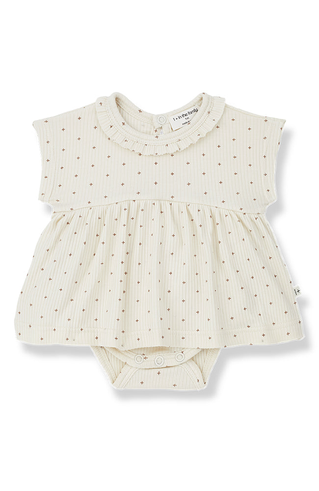 Gina Body Dress - Ivory 1+ In The Family Body Klänning