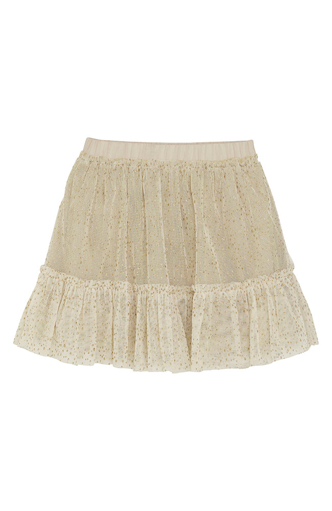 Skirt Gold Tulle - Cement