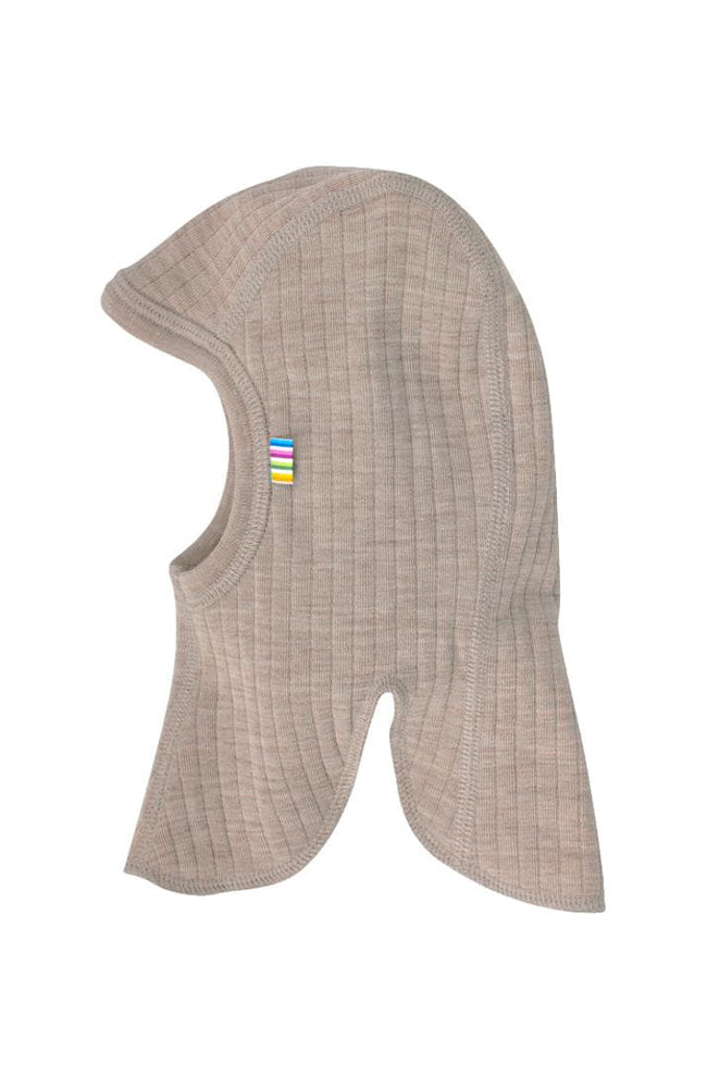 Wool Balaclava Basic - Sand Joha mössa