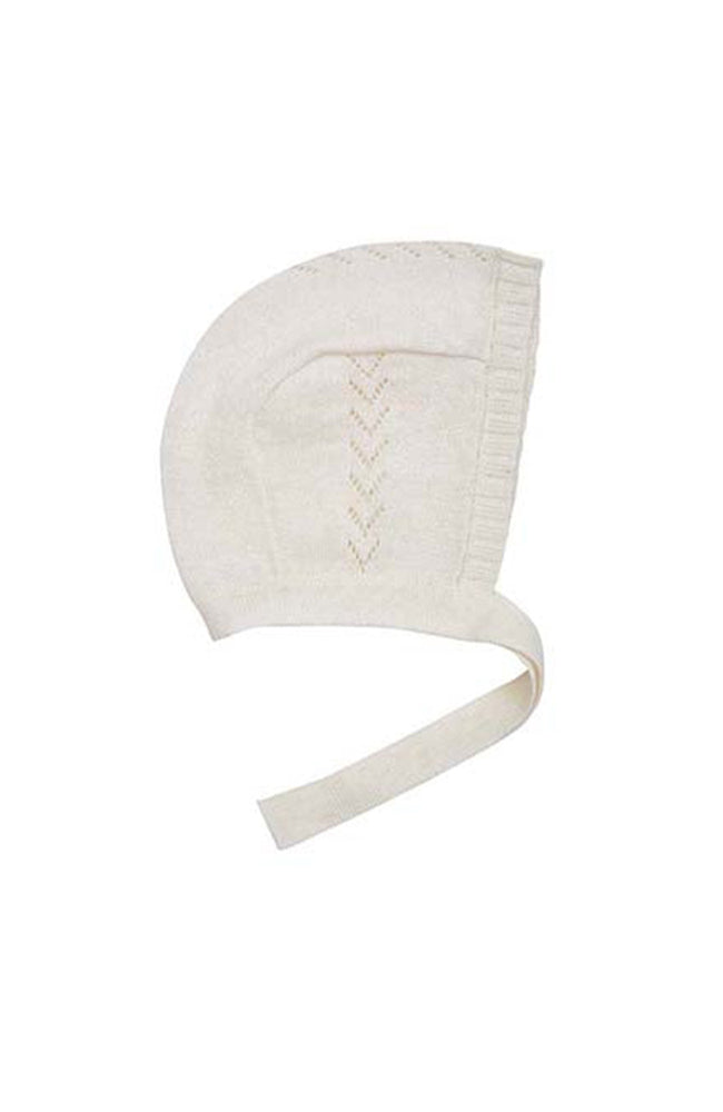 Lace Front Bonnet - Cream