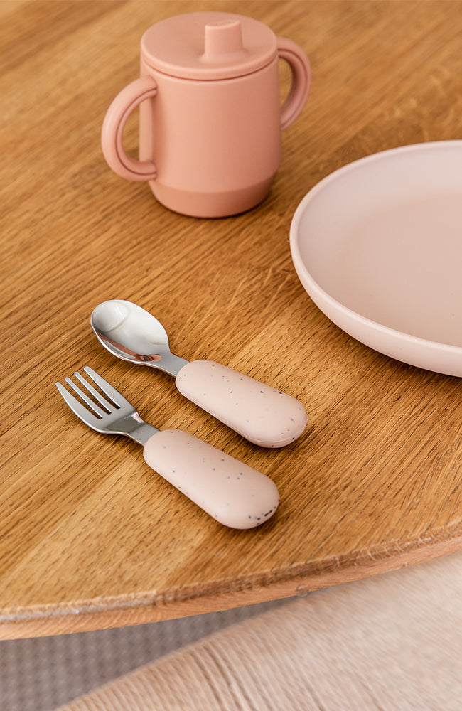 Children's cutlery - Nude Spräcklig