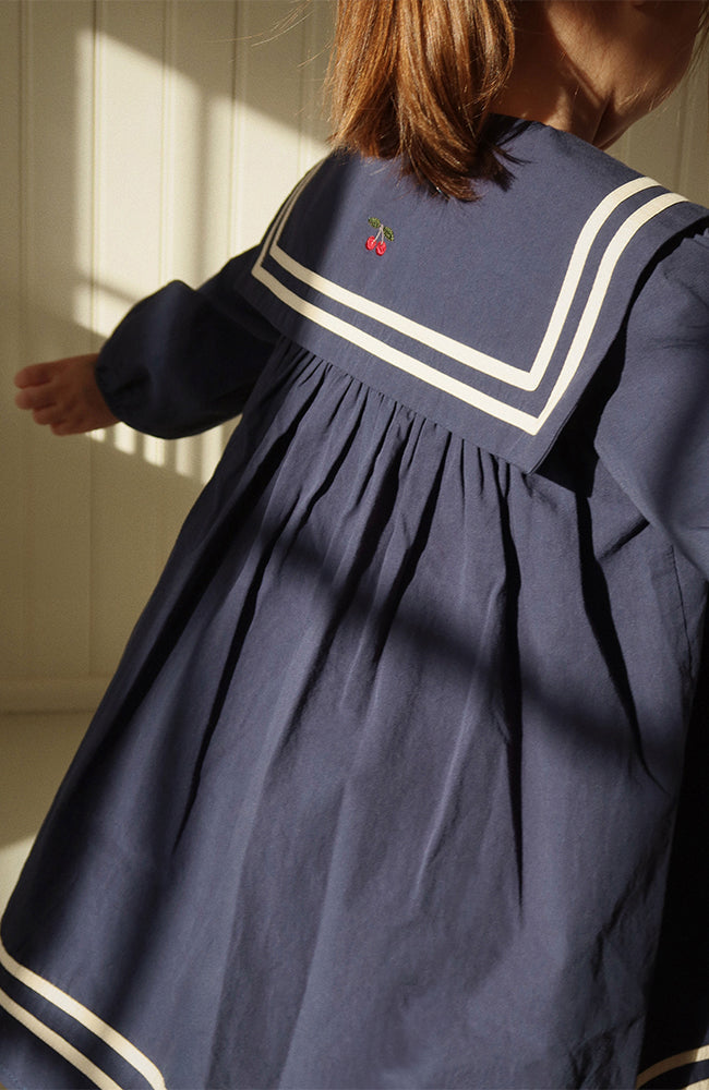 Sailor Dress - Navy Blazer